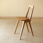 Ｄ20ダイニングスツール　オリジナルデザイン木製椅子